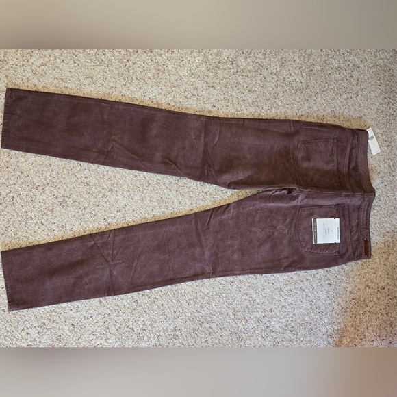 NWT, Anthropologie, Purple Corduroy pants, Size 29 - Picture 2 of 3